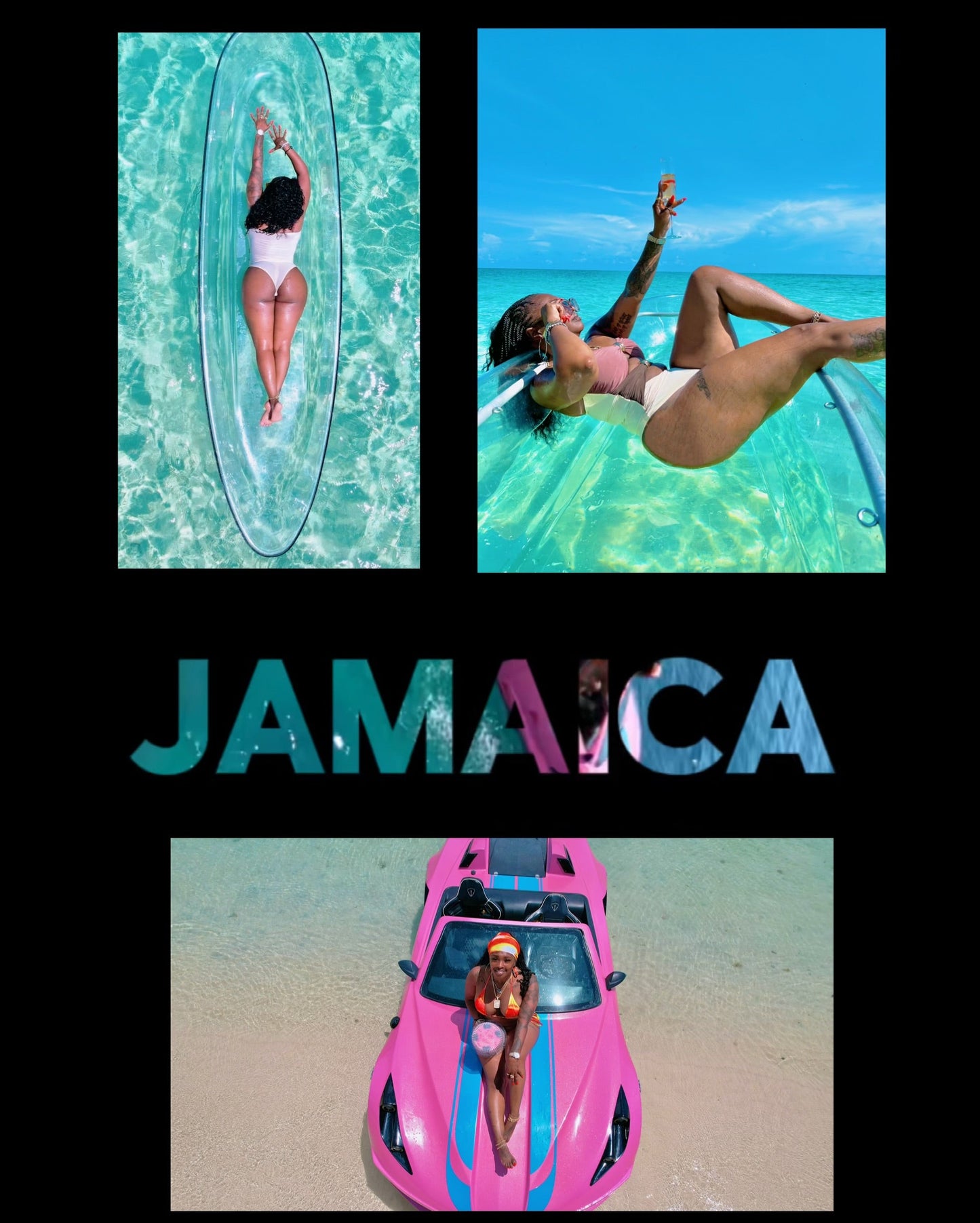 2-IN-1 JET CAR + LUXURY CLEAR KAYAK (All prices are per person. Free Transportation for groups of 2 or more.)