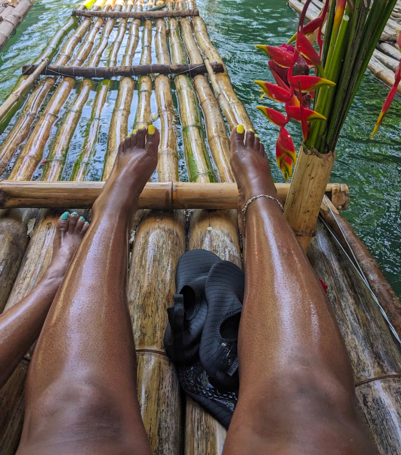 2- IN-1 Bamboo Rafting + Luxury Clear Kayak (All prices are per person. Free Transportation for groups of 2 or more.)