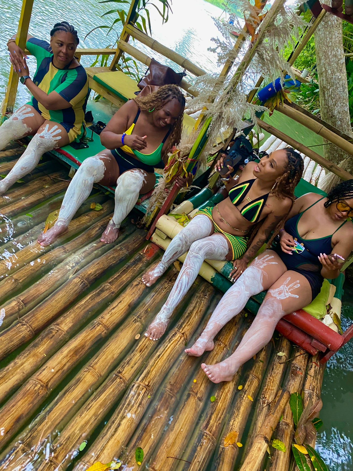 2- IN-1 Bamboo Rafting + Luxury Clear Kayak (All prices are per person. Free Transportation for groups of 2 or more.)